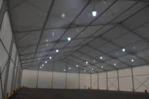 Storage Tent Interior